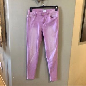 Celebrity pink purple jeans. Size 30